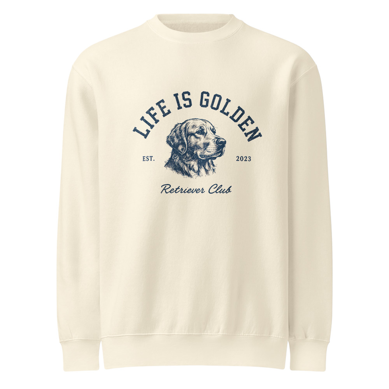 Retriever Club Sweatshirt — Sandshell