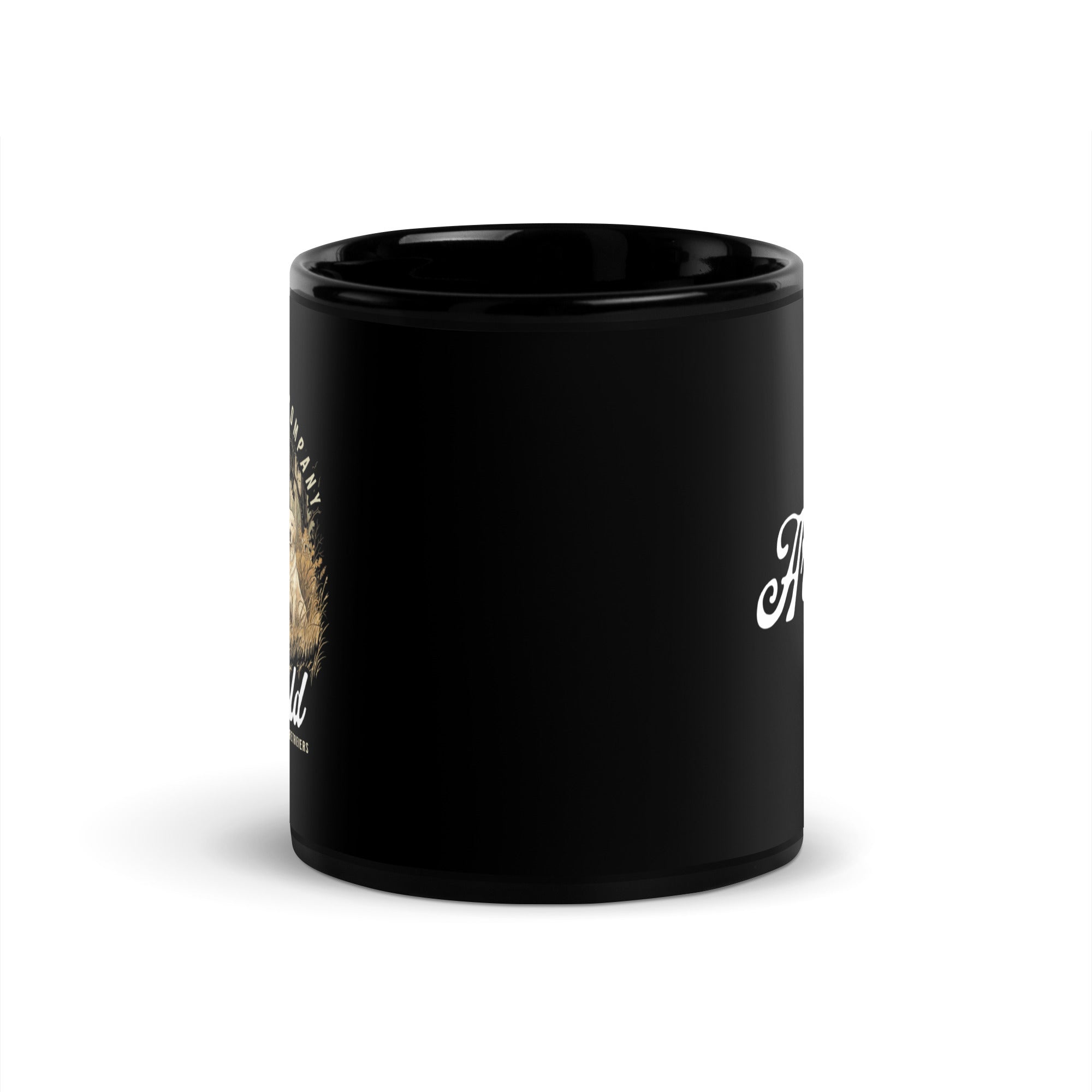 Arkgold Black Glossy Mug