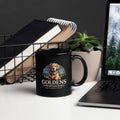 Heritage Oaks Black Glossy Mug