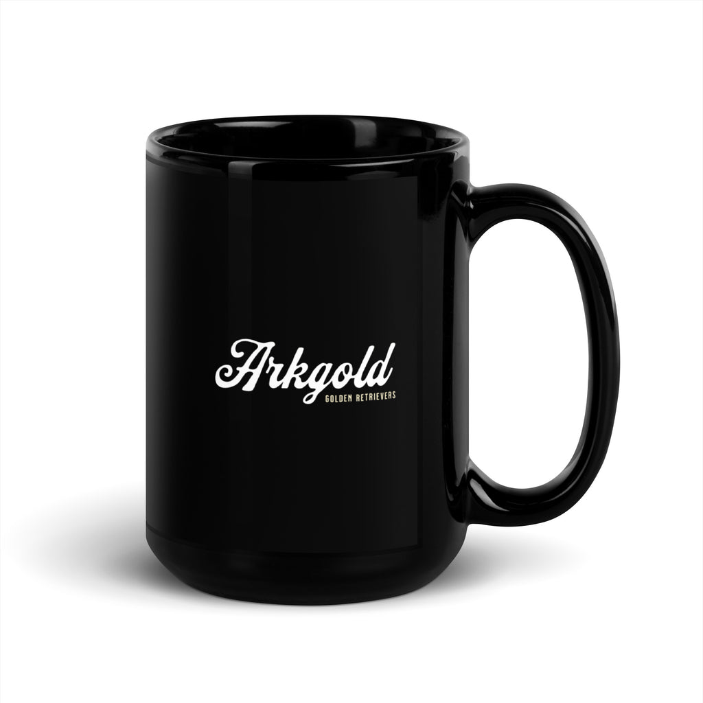 Arkgold Black Glossy Mug