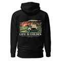 Sunset Cart Nap Hoodie — Black