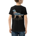 The Beach Day Golden Youth Tee — Black