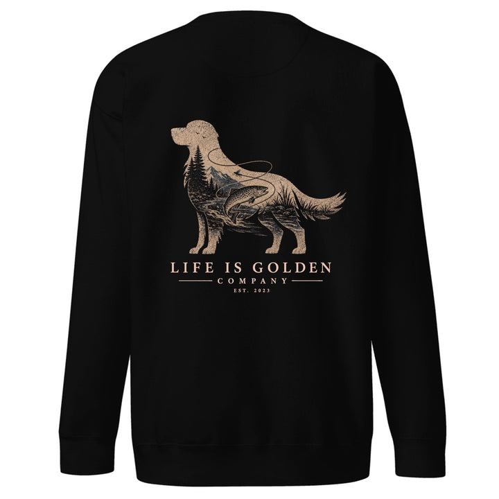 The Riverbend Golden Crewneck