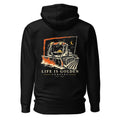 Corduroy Crew Hoodie — Black