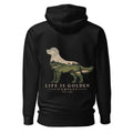 The Fairway Golden Hoodie — Black