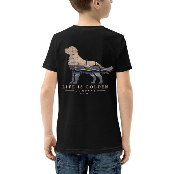 The Harborside Golden Youth Tee