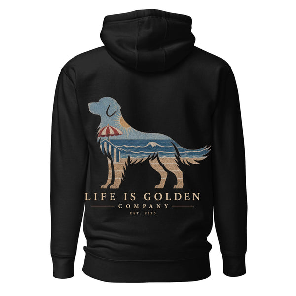 The Beach Day Golden Hoodie