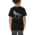The Harborside Golden Toddler Tee — Black
