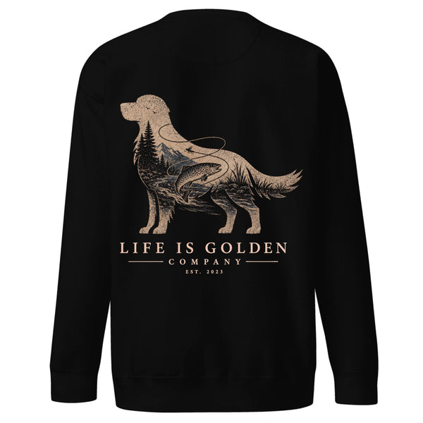 The Riverbend Golden Crewneck