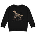 The Riverbend Golden Kids Crewneck — Black
