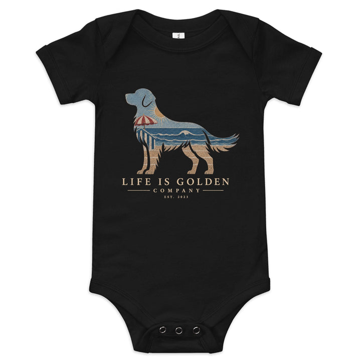 The Beach Day Golden Onesie