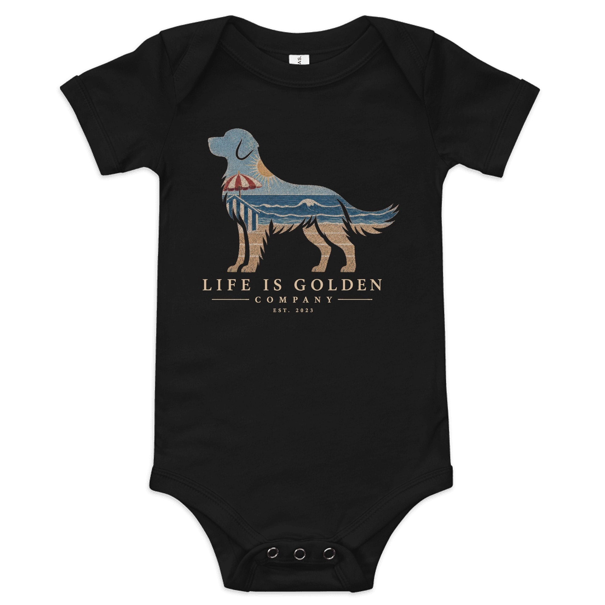 The Beach Day Golden — Black