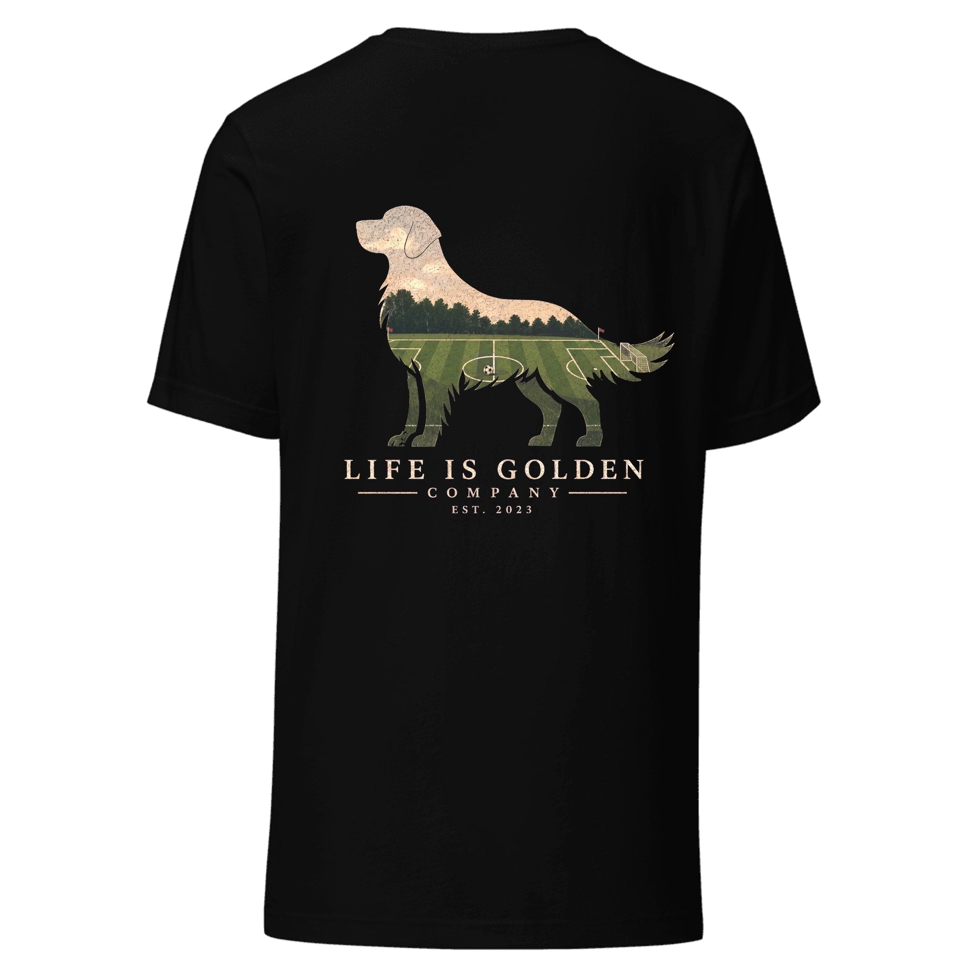 The Match Day Golden Tee — Black Heather