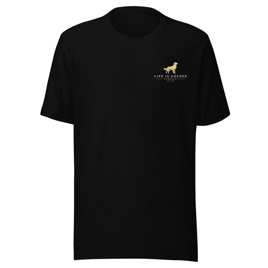 The Trailhead Copilot Tee — Black Heather (front)