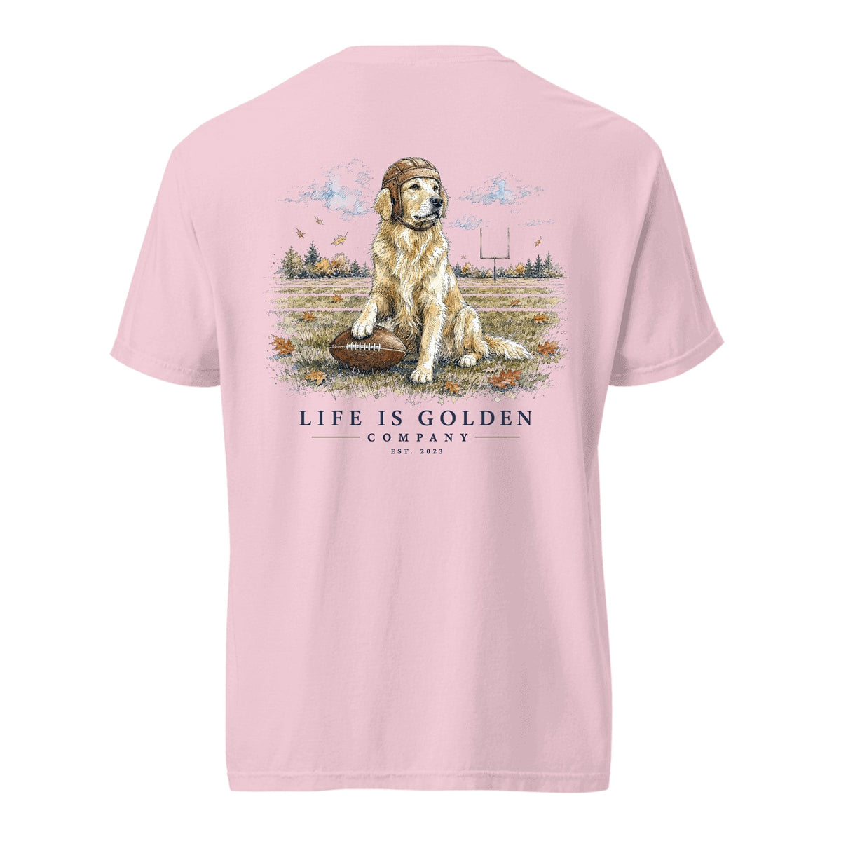 The Friday Night Lights Heavyweight Tee — Blossom