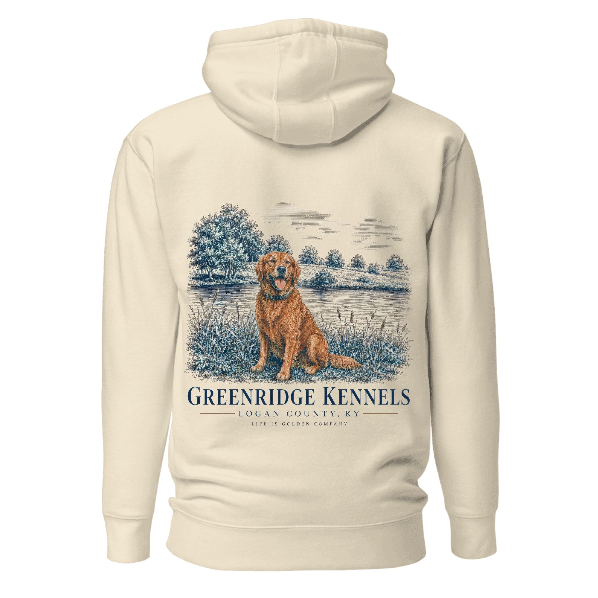 The Still Water Hoodie — Bone
