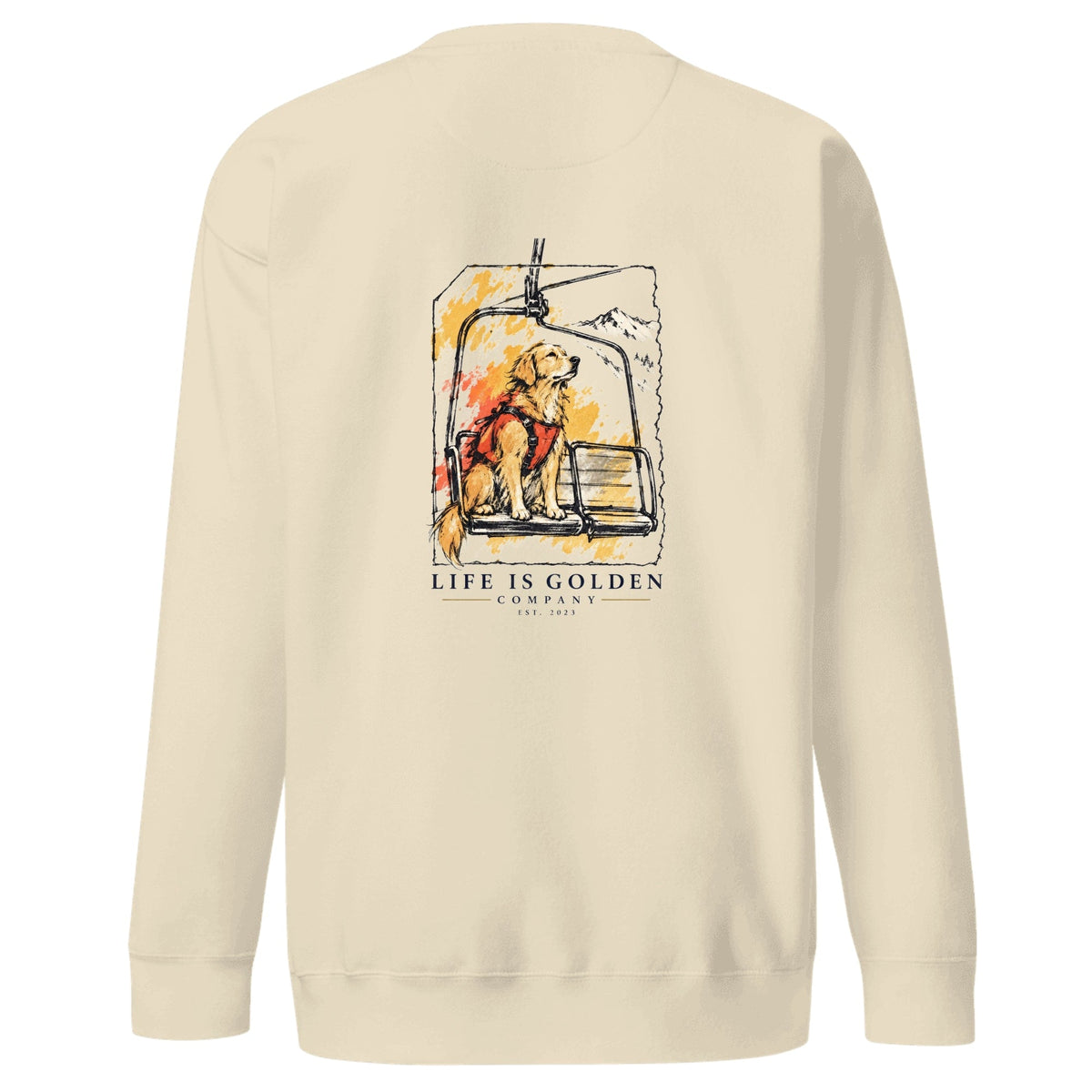 Early Shift Crewneck — Bone
