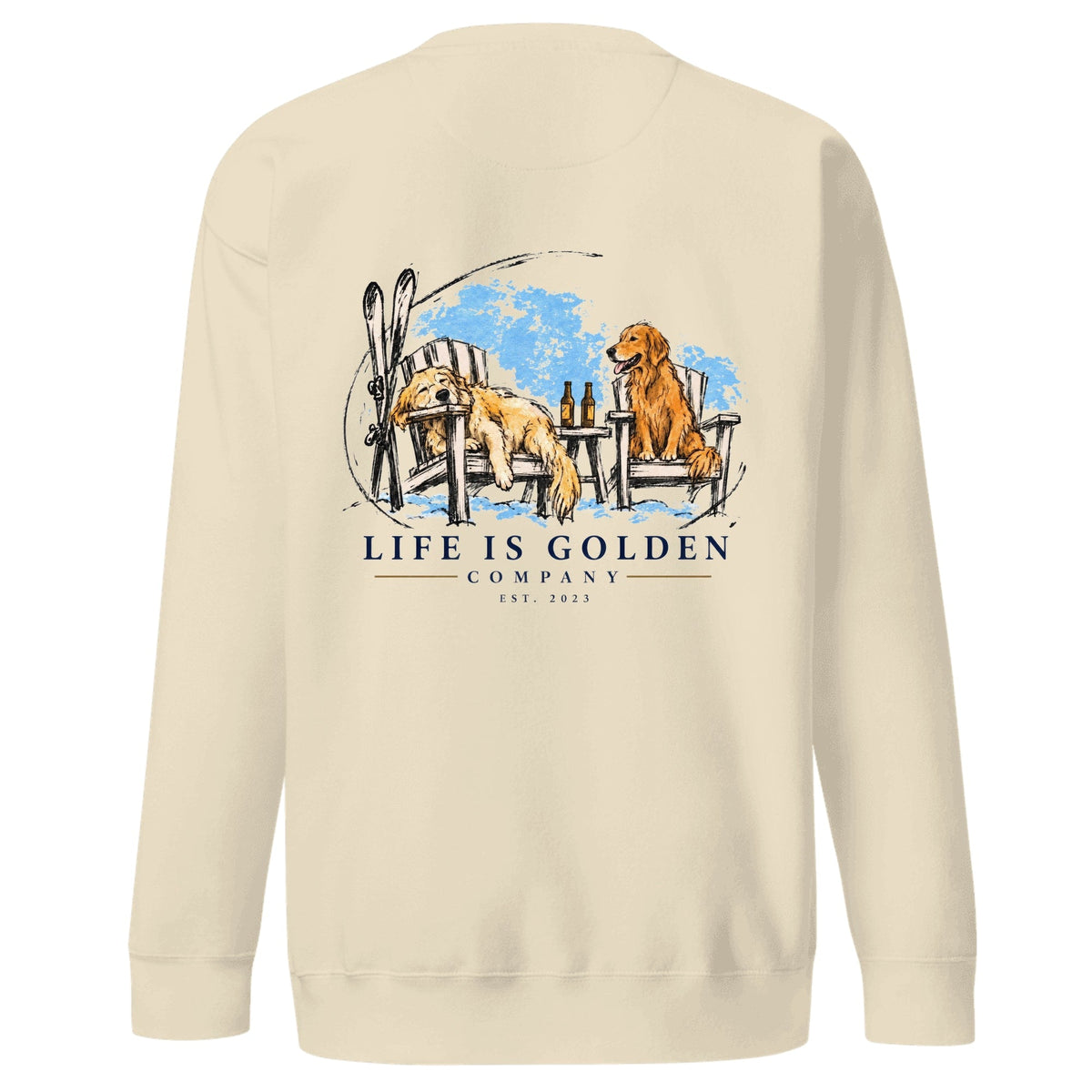Last Chair Crewneck — Bone