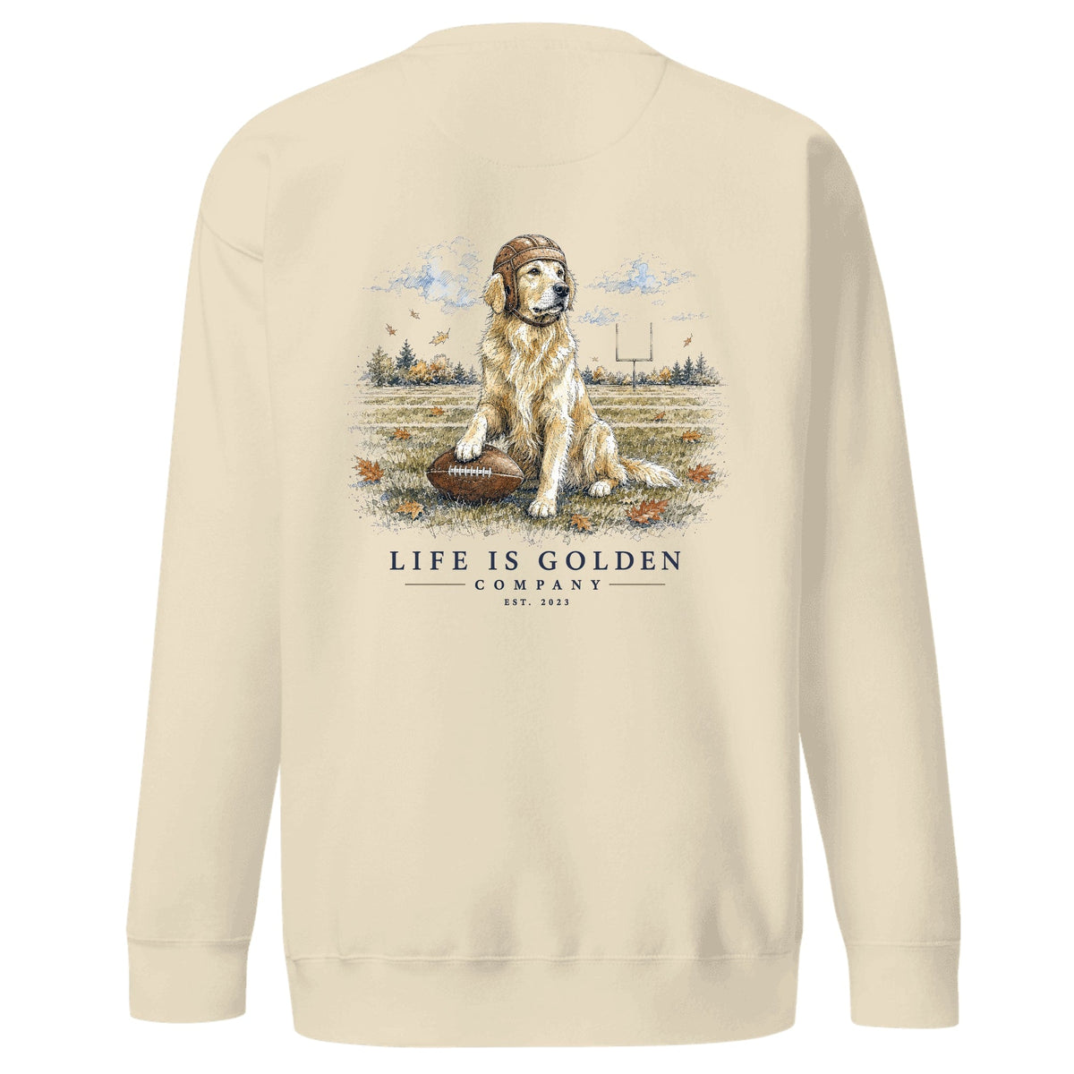 The Friday Night Lights Crewneck — Bone