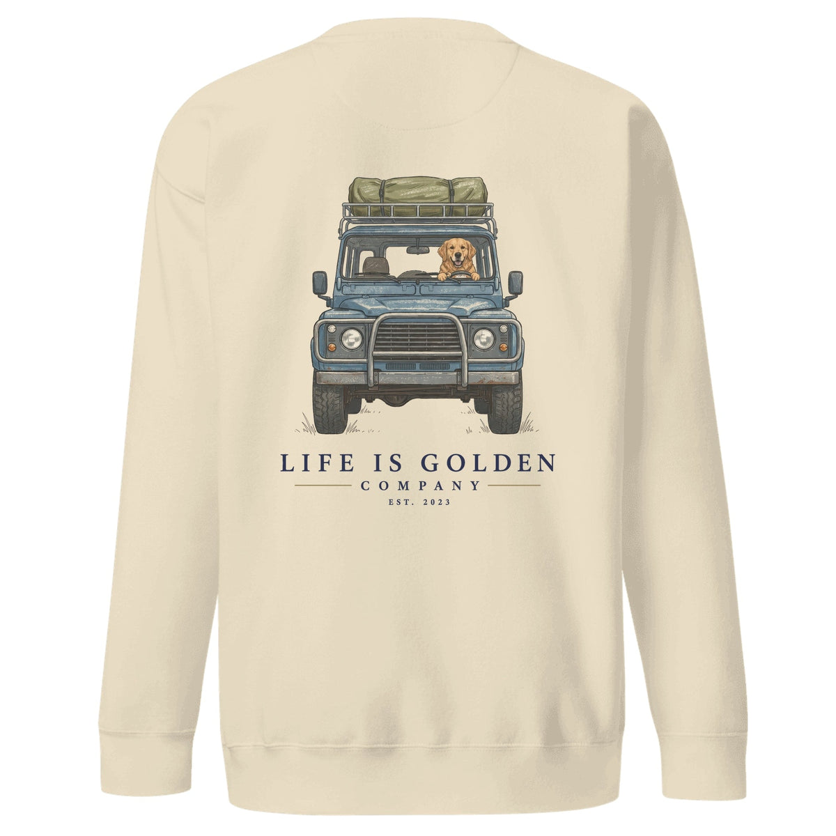 The Base Camp Crewneck — Bone