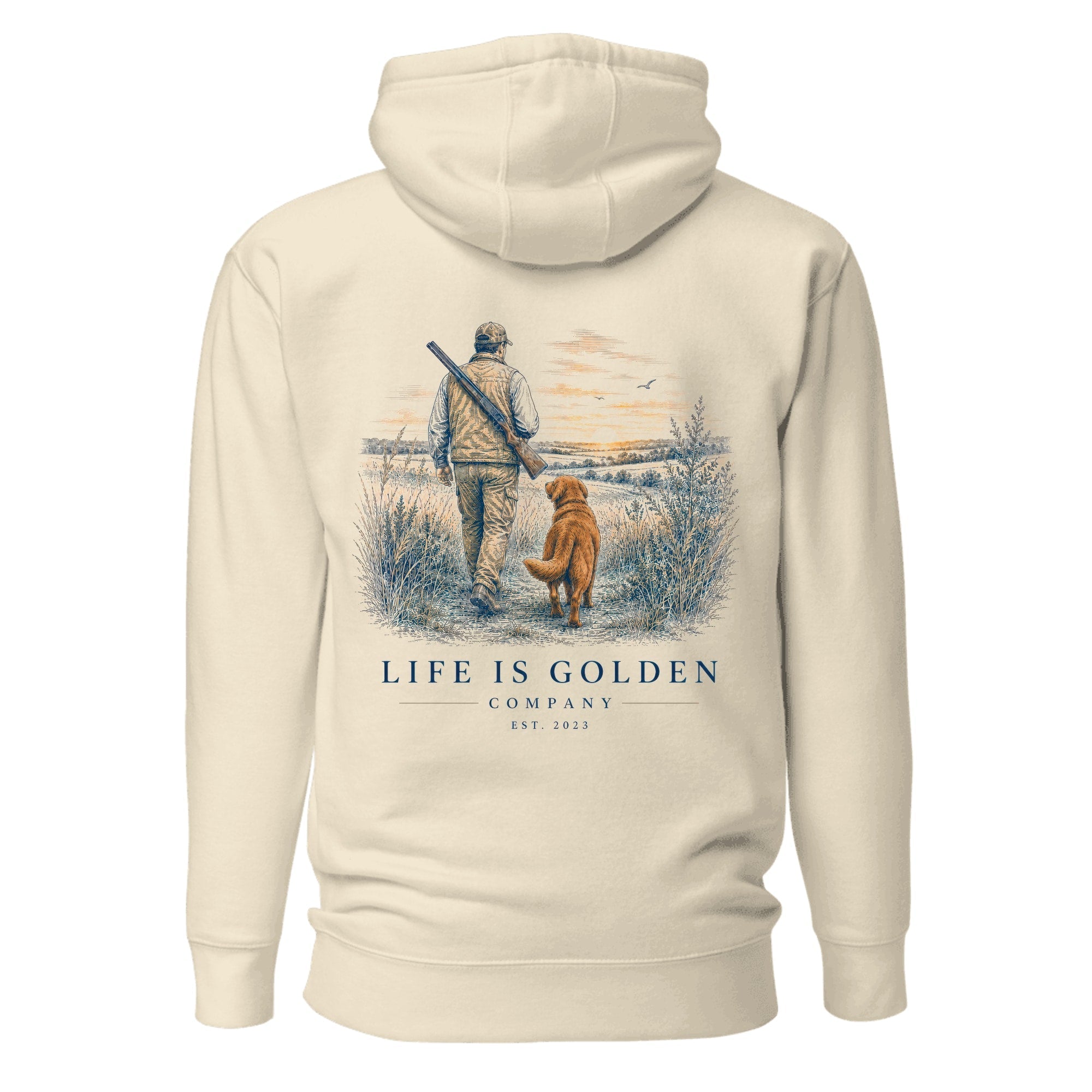 The First Light Hoodie — Bone