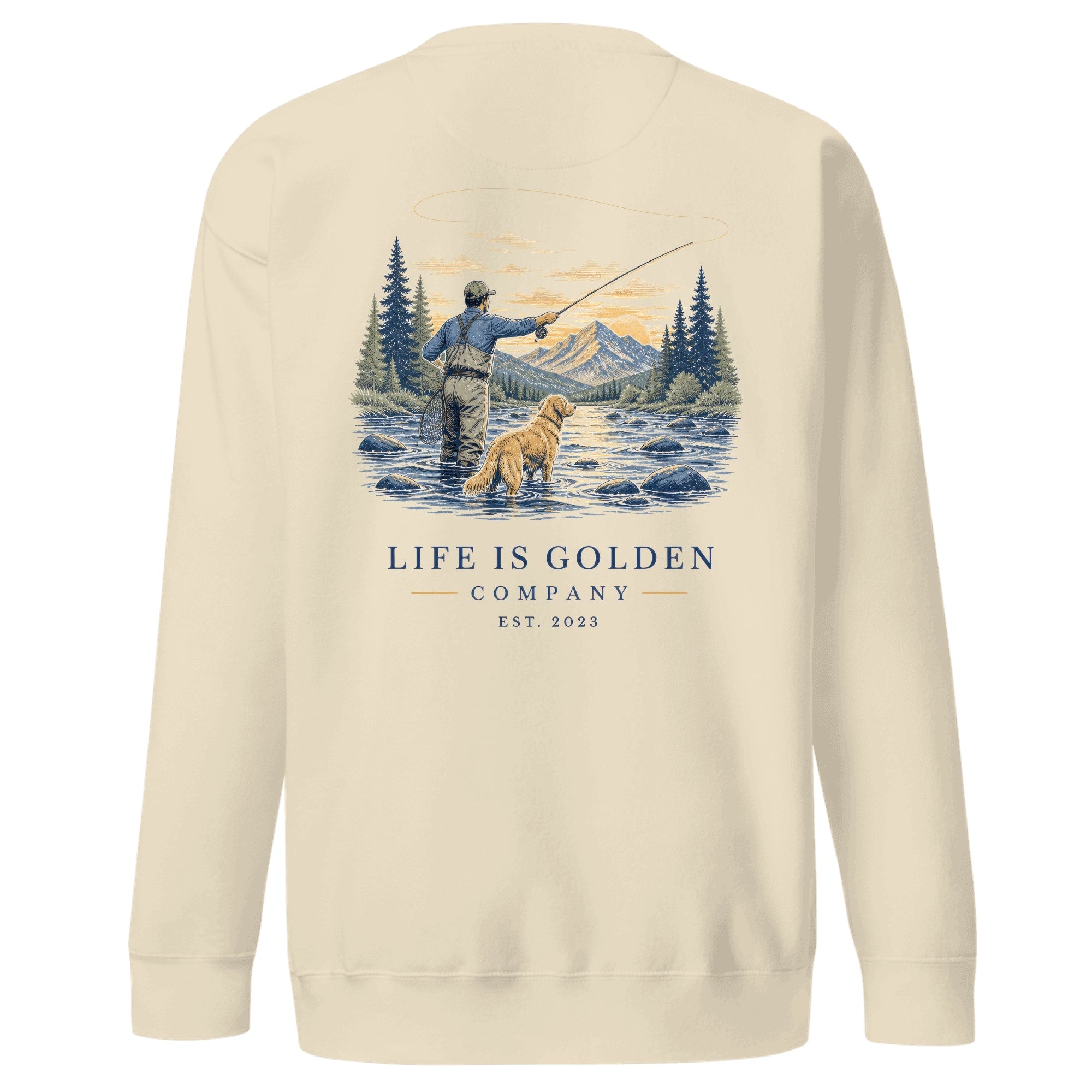 The Morning Drift Crewneck — Bone