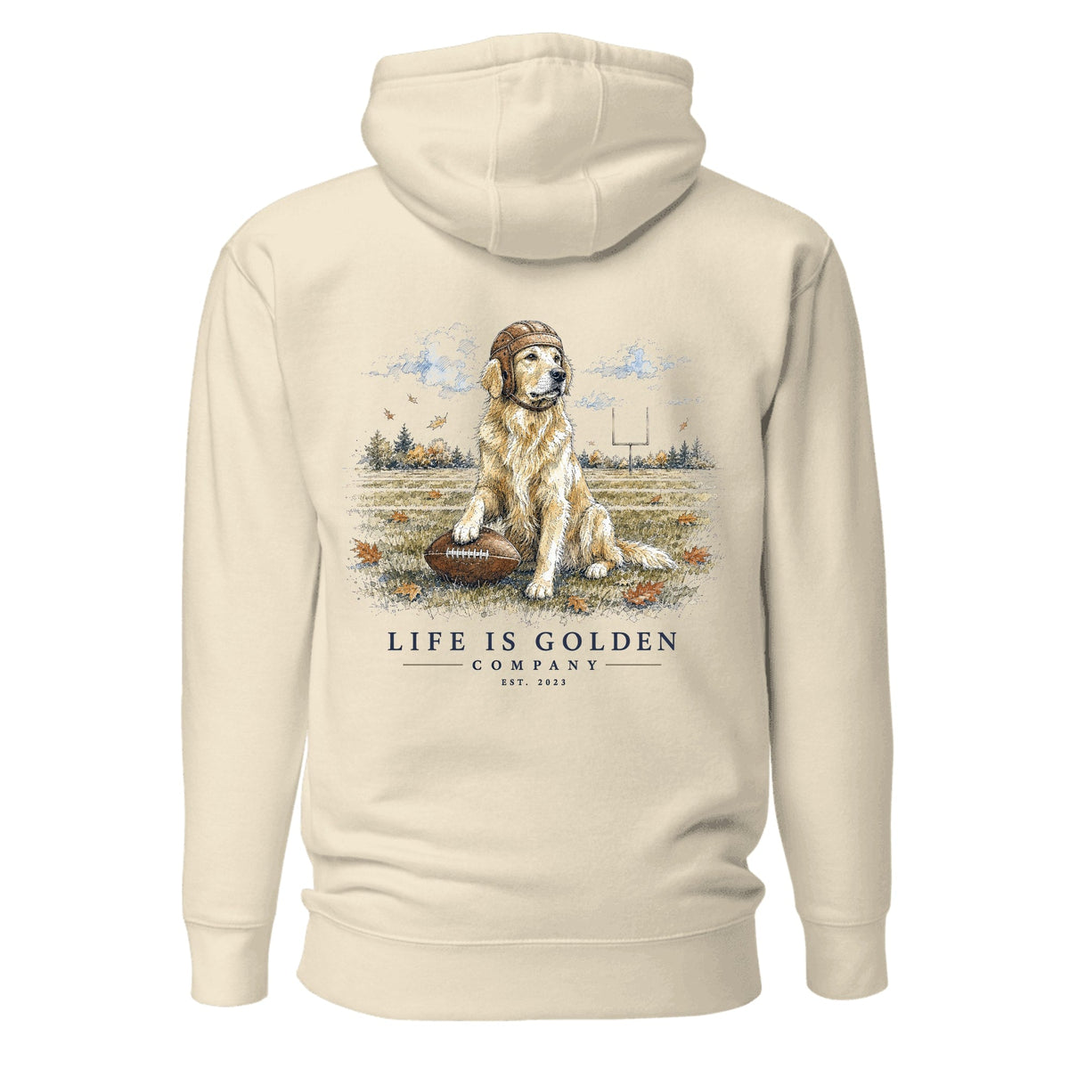 The Friday Night Lights Hoodie — Bone