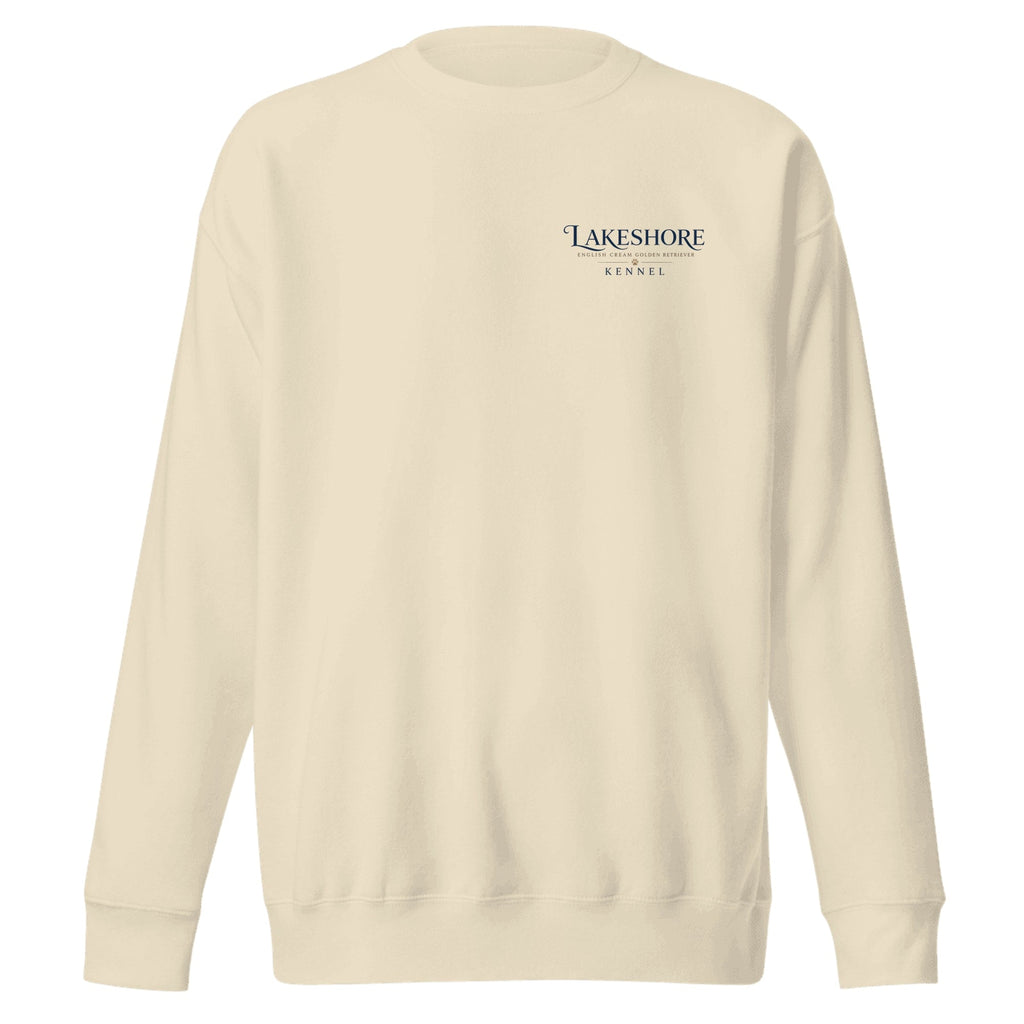 The Lakeshore Crewneck — Bone