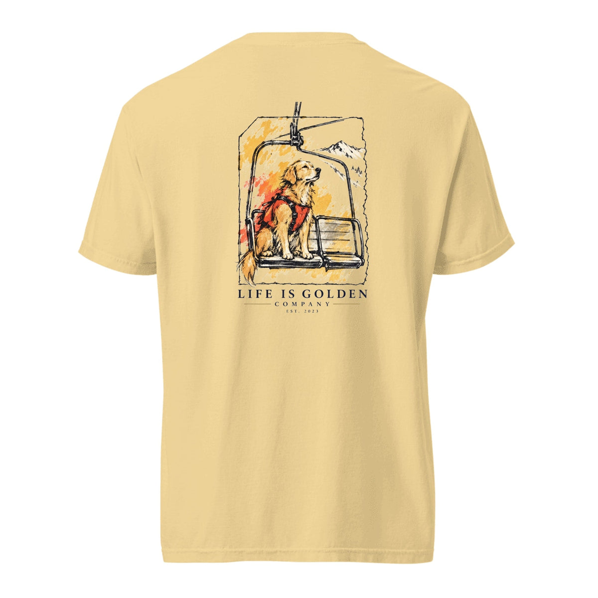 Early Shift Heavyweight Tee — Butter