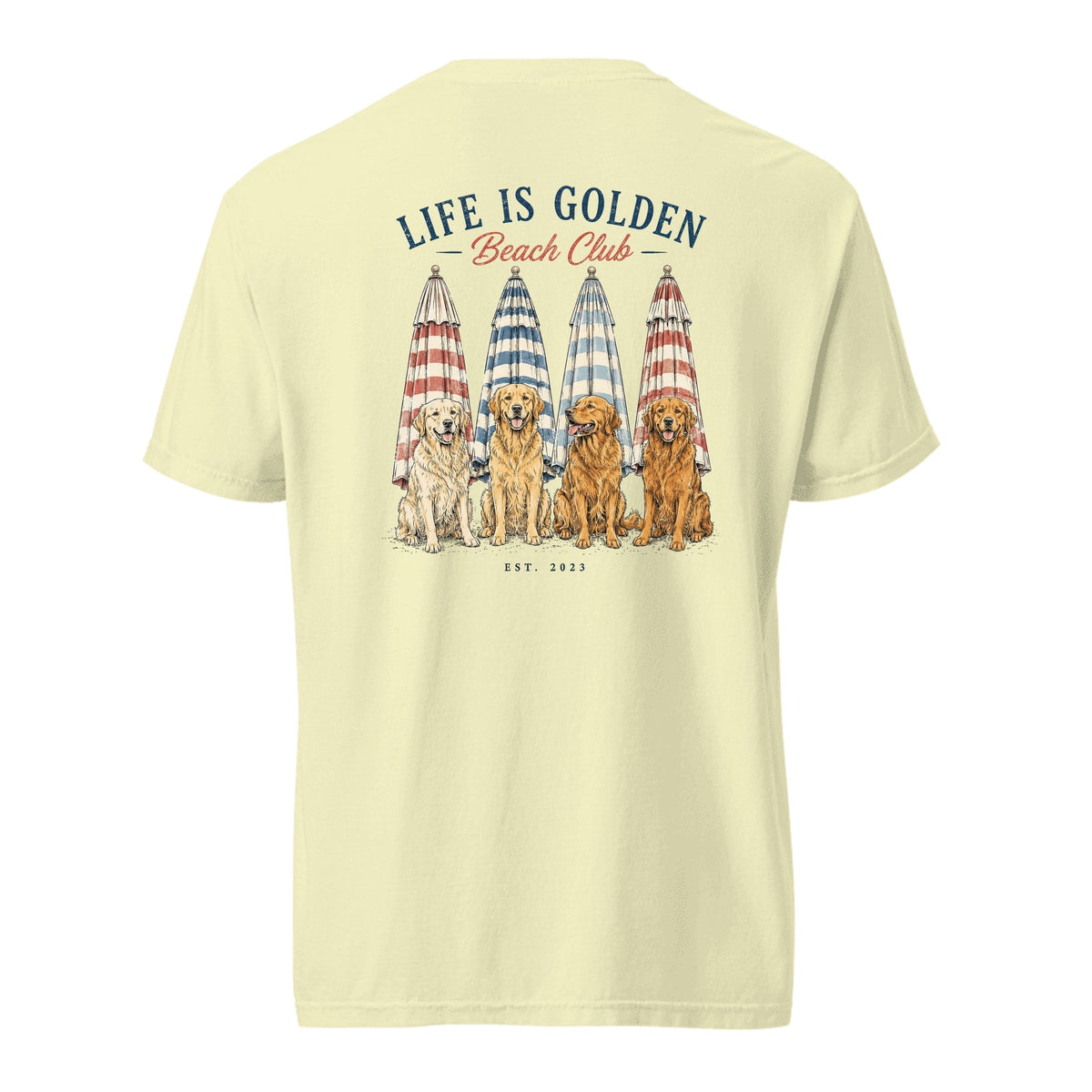 The Umbrella Line Heavyweight Tee — Butter