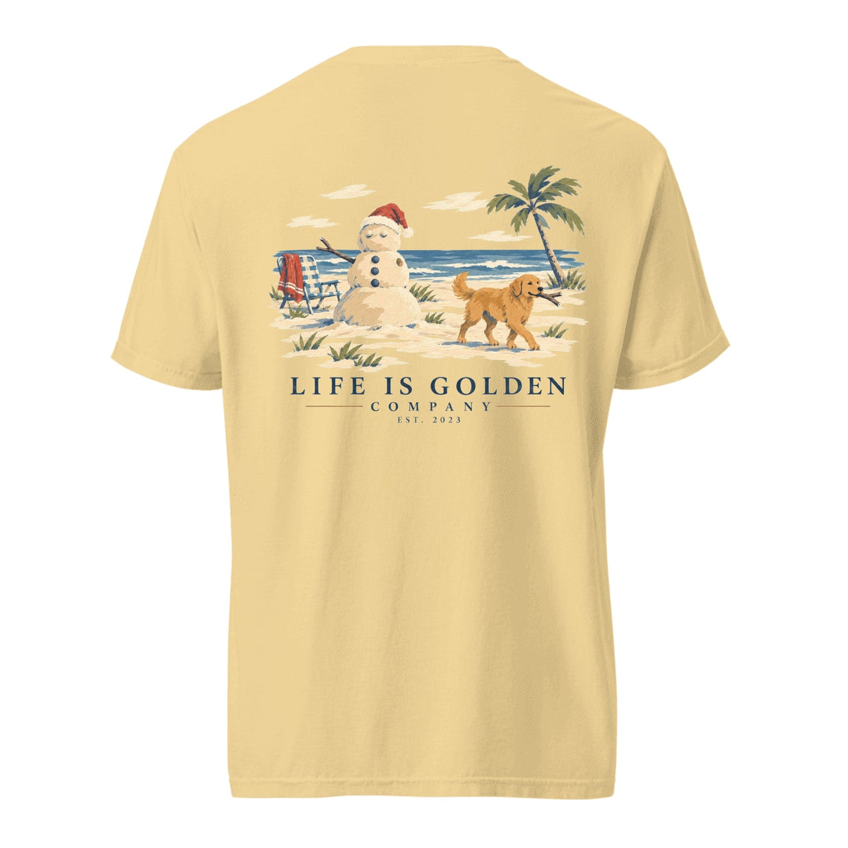 Sandman Fetch Heavyweight Tee — Butter