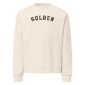 GOLDEN Varsity Relax Crew — Bone — Bone