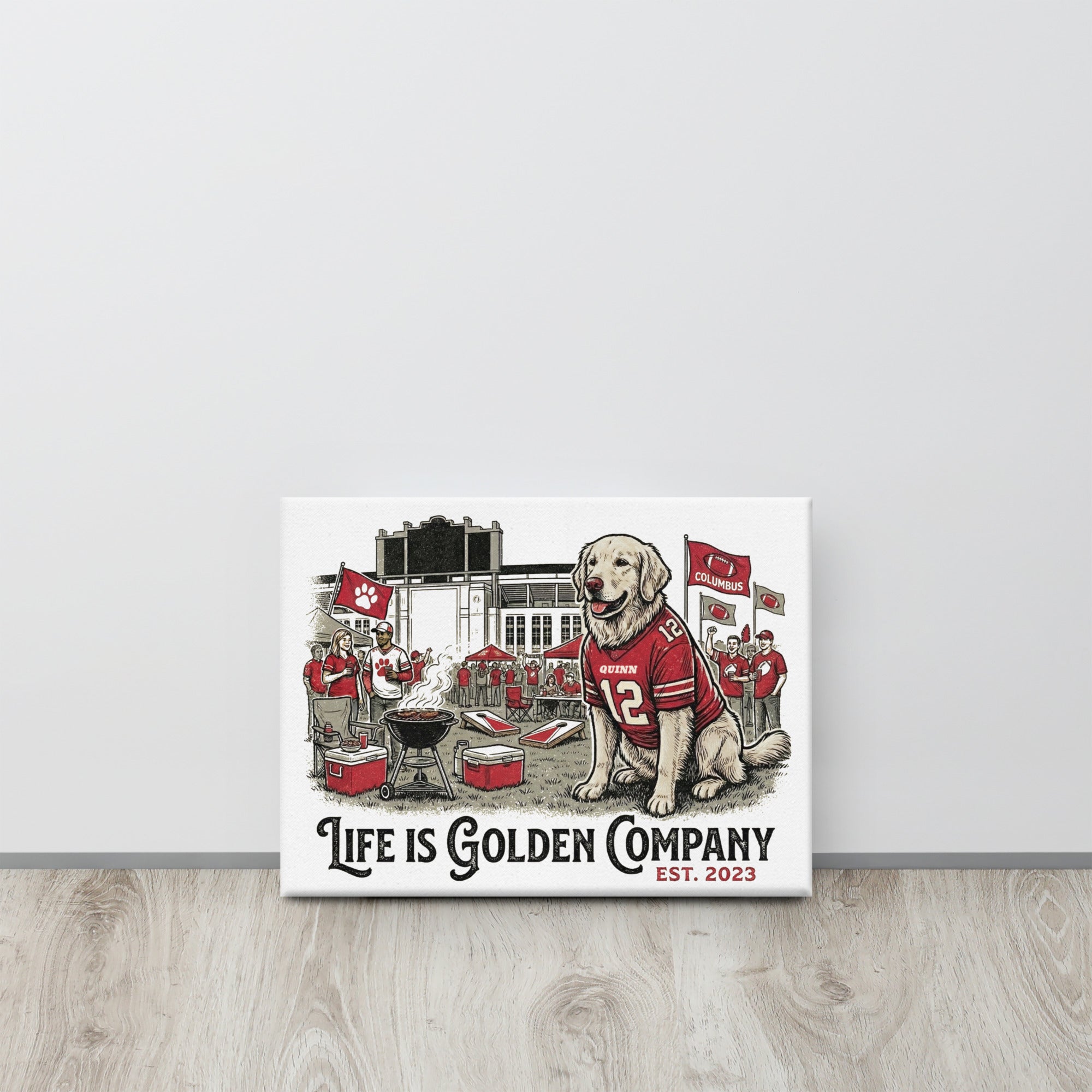 Cheering on the Team Canvas