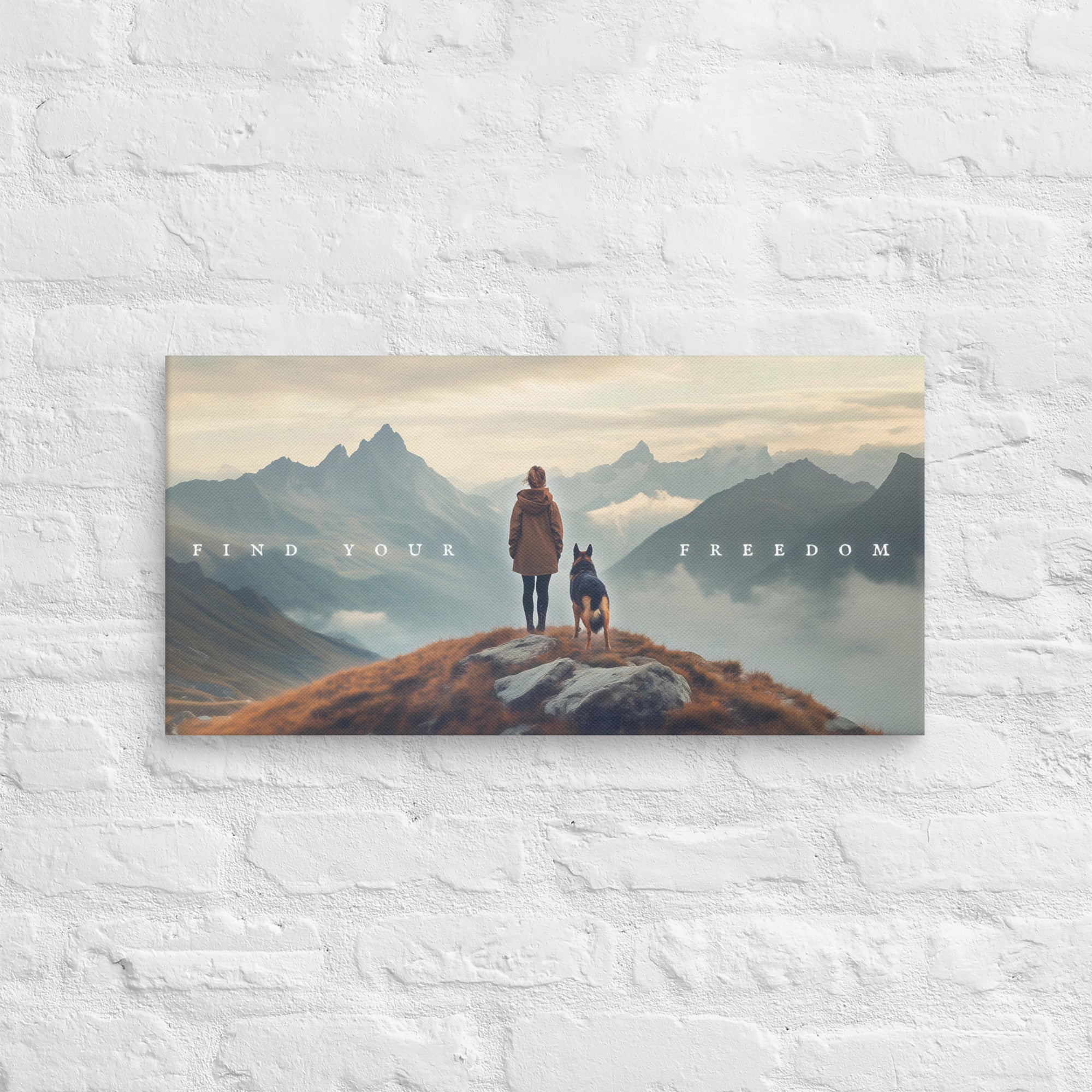 Shepherd Freedom Canvas (Small)
