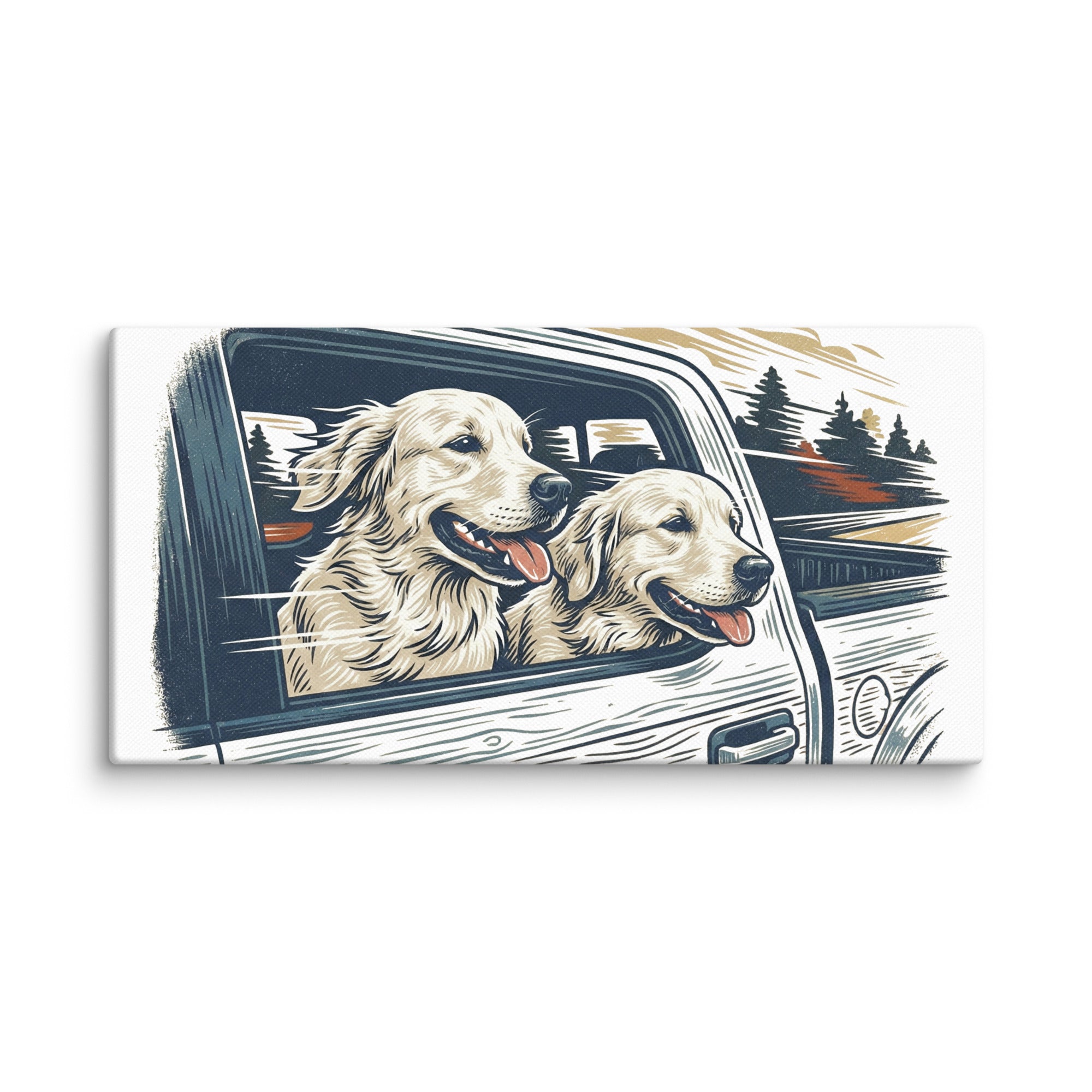 Window Riders Canvas