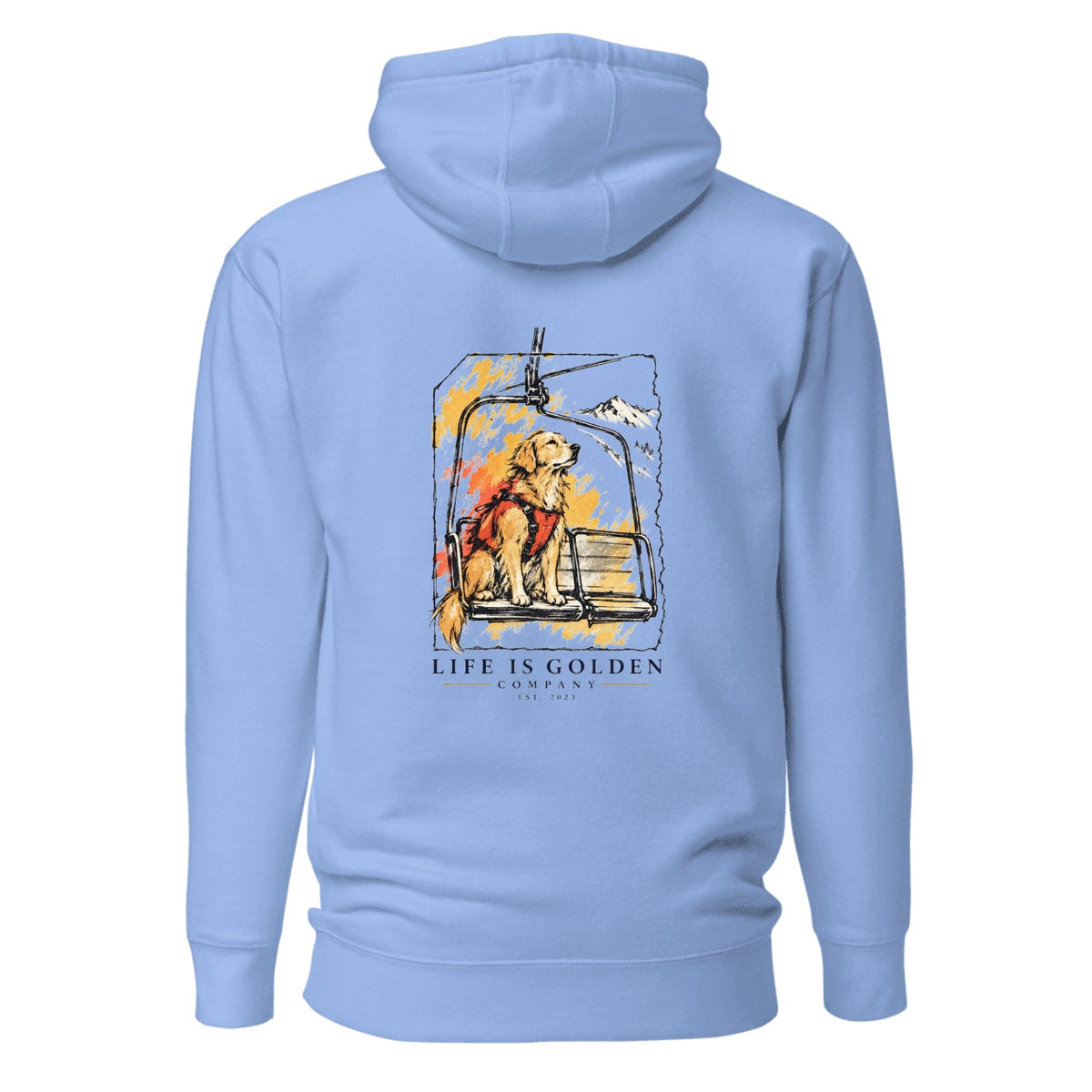 Early Shift Hoodie — Carolina Blue