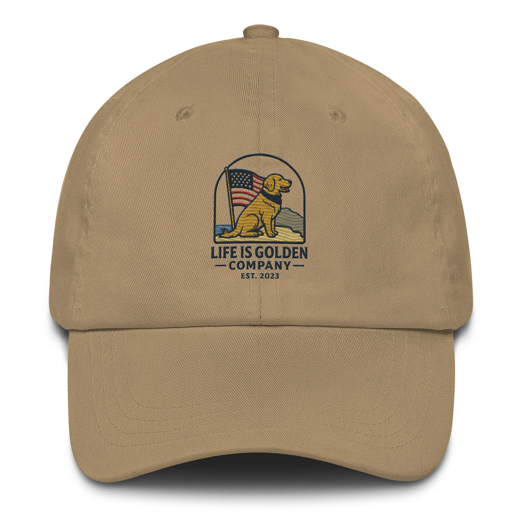4th Classic Embroidered Dad Hat