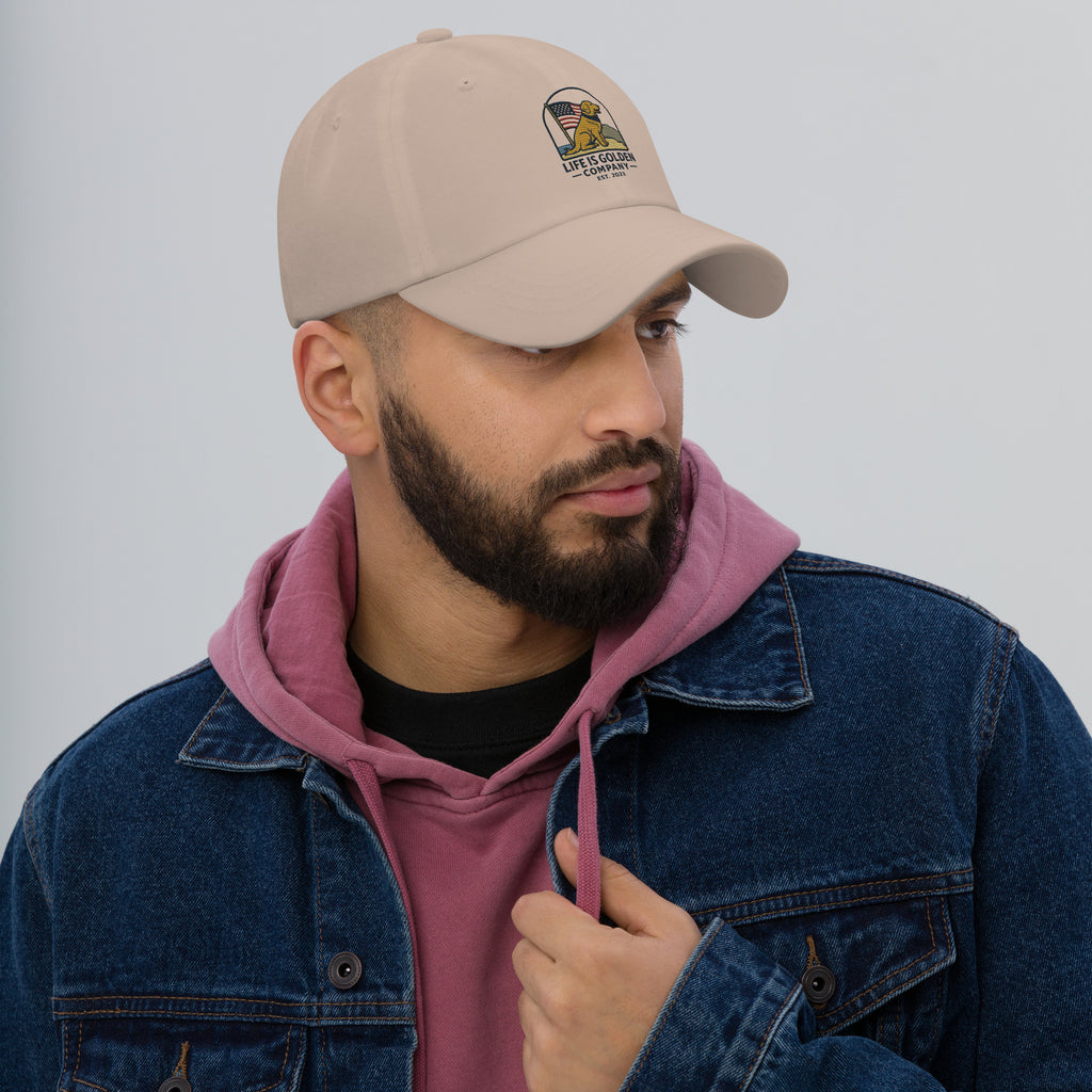 4th Classic Embroidered Dad Hat