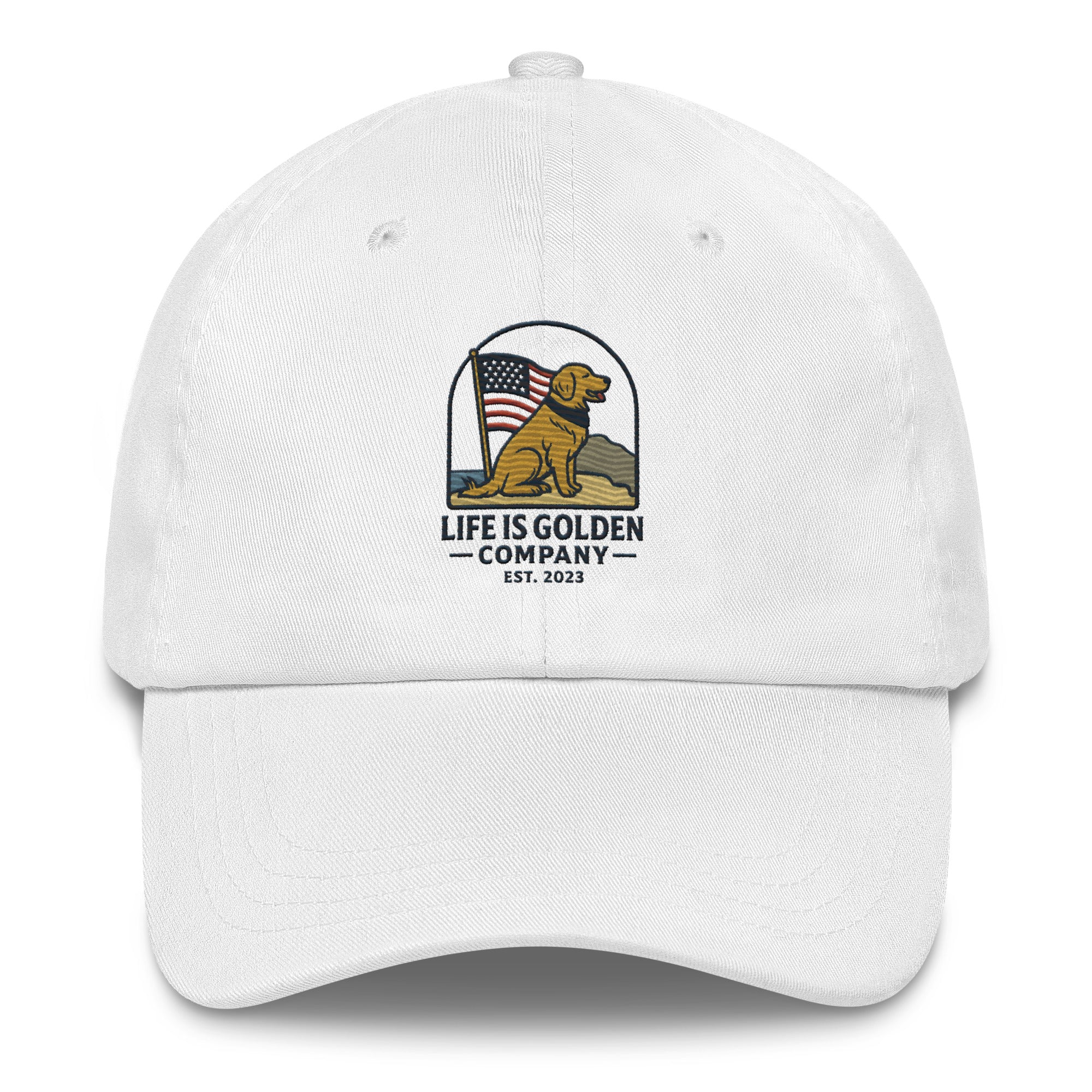 4th Classic Embroidered Dad Hat