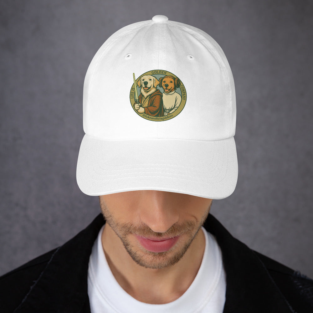 Luke and Leia Dad hat