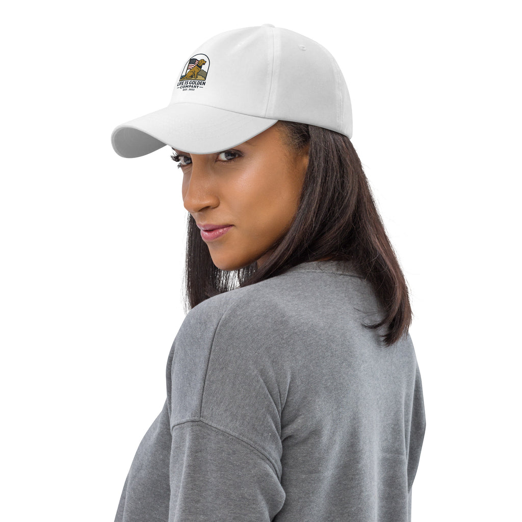 4th Classic Embroidered Dad Hat