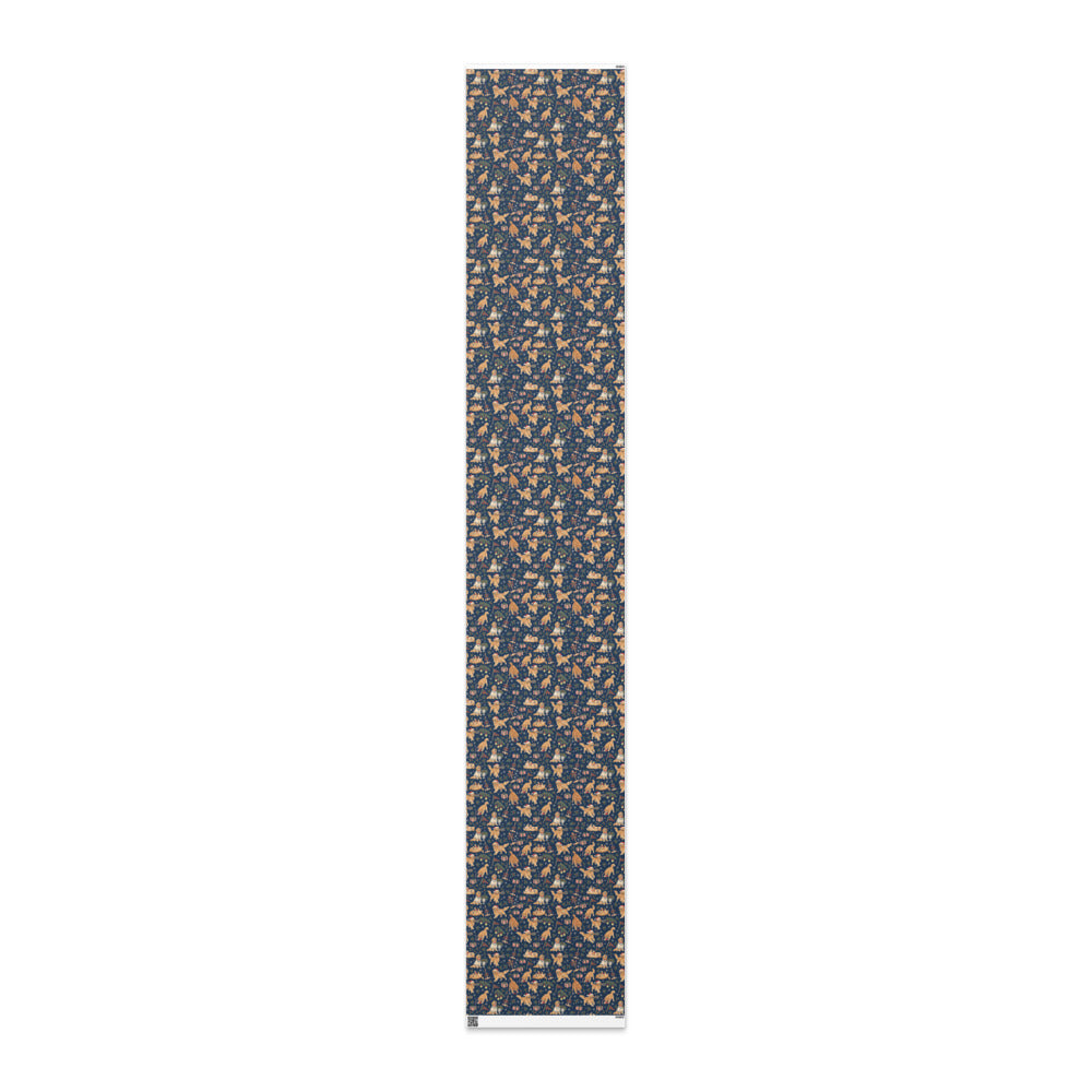 Christmas at the Club Wrapping Paper — the full 15 ft roll