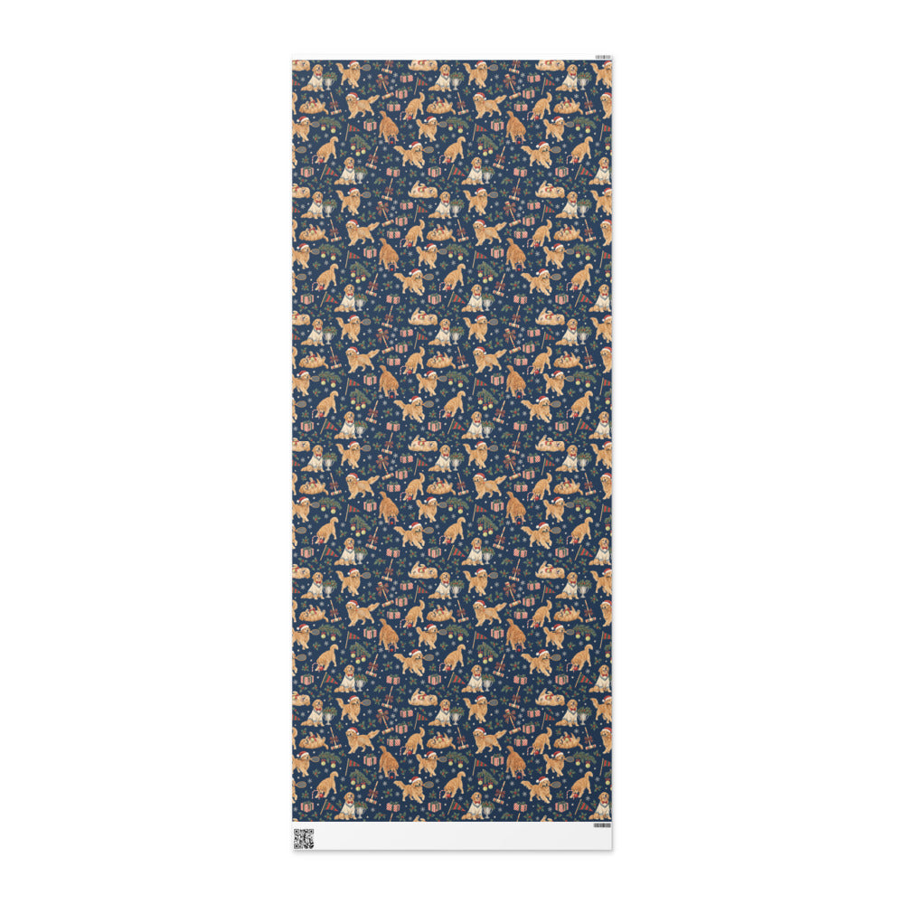 Christmas at the Club Wrapping Paper — the full 6 ft roll
