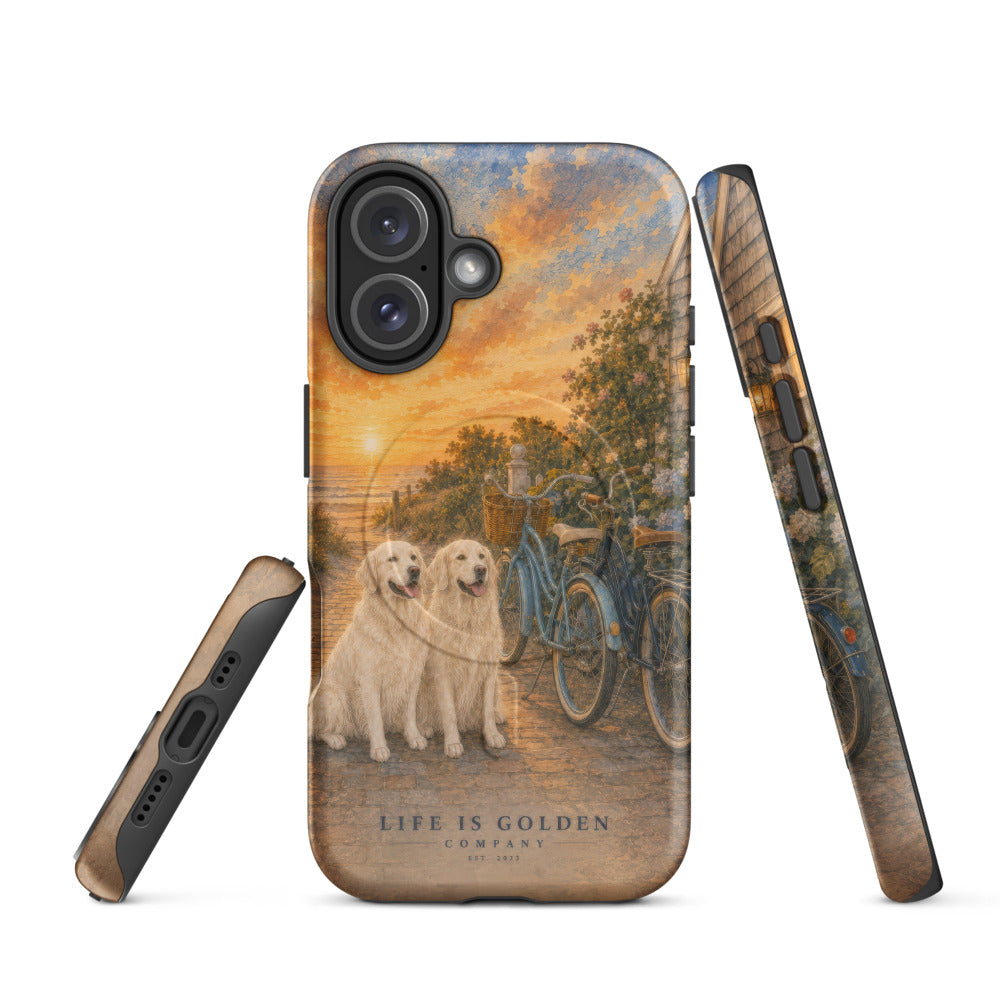 Beach Cruisers Case — English Cream — iPhone 16
