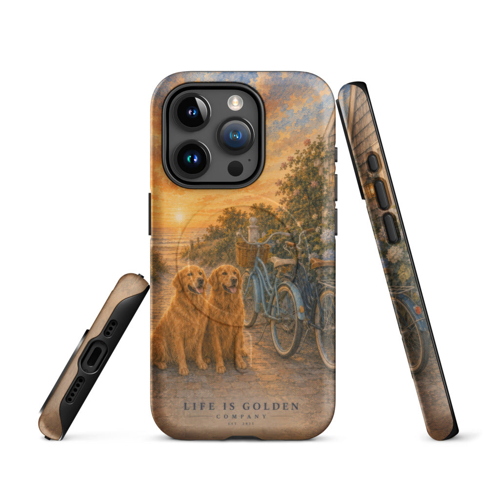 Beach Cruisers Case — Classic Gold — iPhone 15 Pro