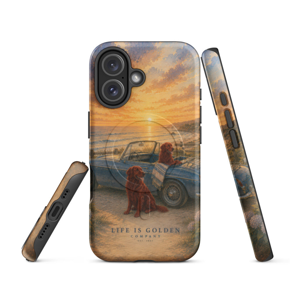 Coast Road Case — Field Red — iPhone 16