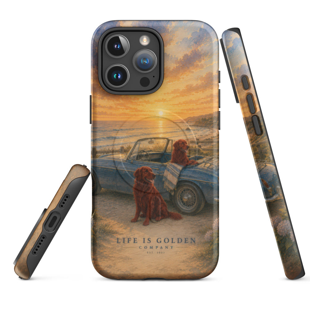 Coast Road Case — Field Red — iPhone 16 Pro Max
