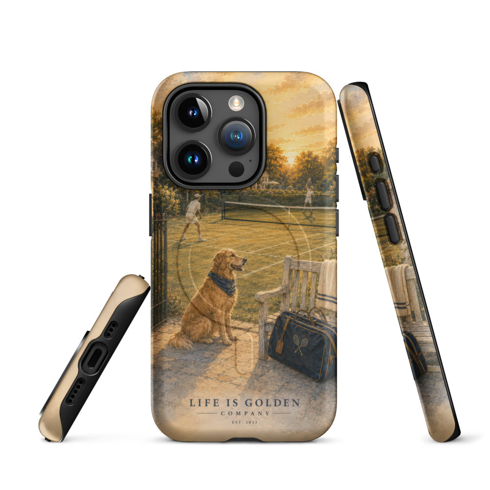 The Country Club Case — Classic Gold — iPhone 15 Pro