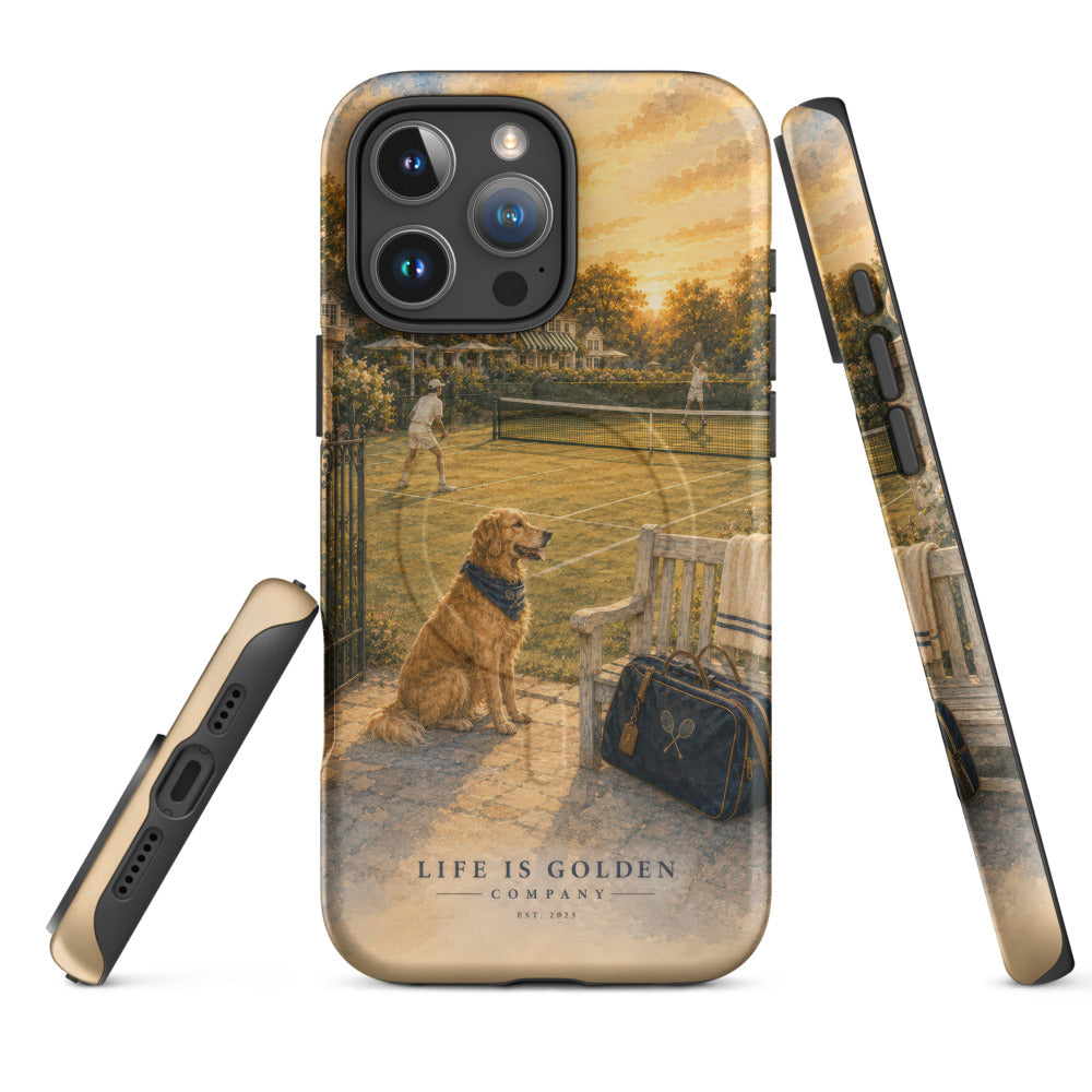 The Country Club Case — Classic Gold — iPhone 16 Pro Max