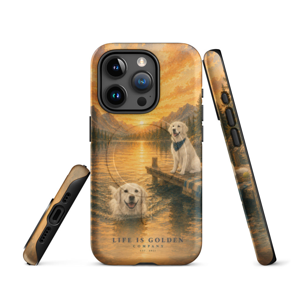 Dock Days Case — English Cream — iPhone 15 Pro
